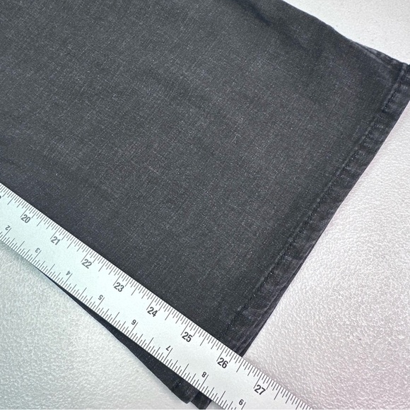 LOGO by Lori Goldstein Black Track Pants with Relaxed Fit - Picture 7 of 9